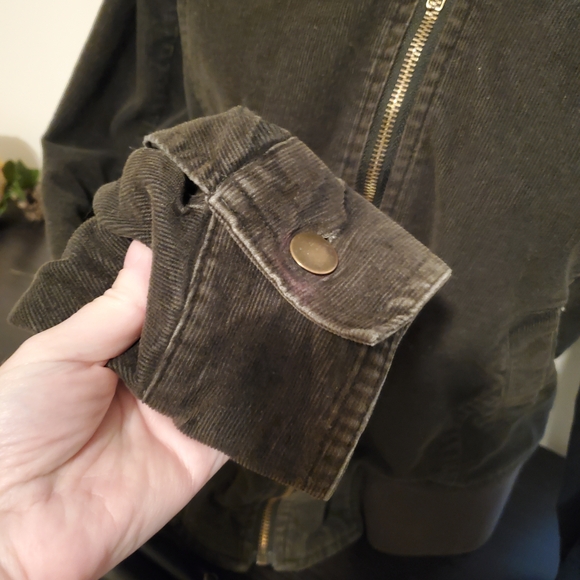 Neca ASO Bella Swan New Moon Corduroy Green Jacket XL (Juniors?) - Picture 6 of 9